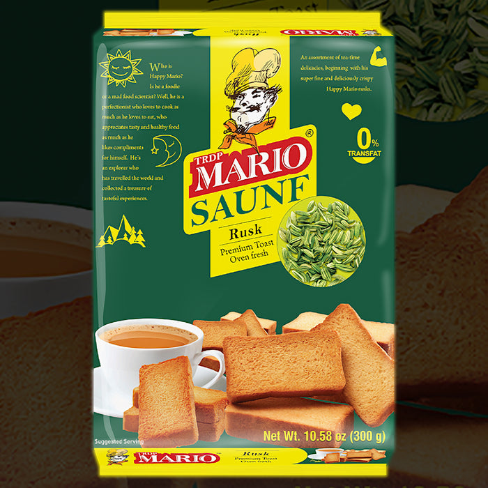 【Mario】Saunf Rusk