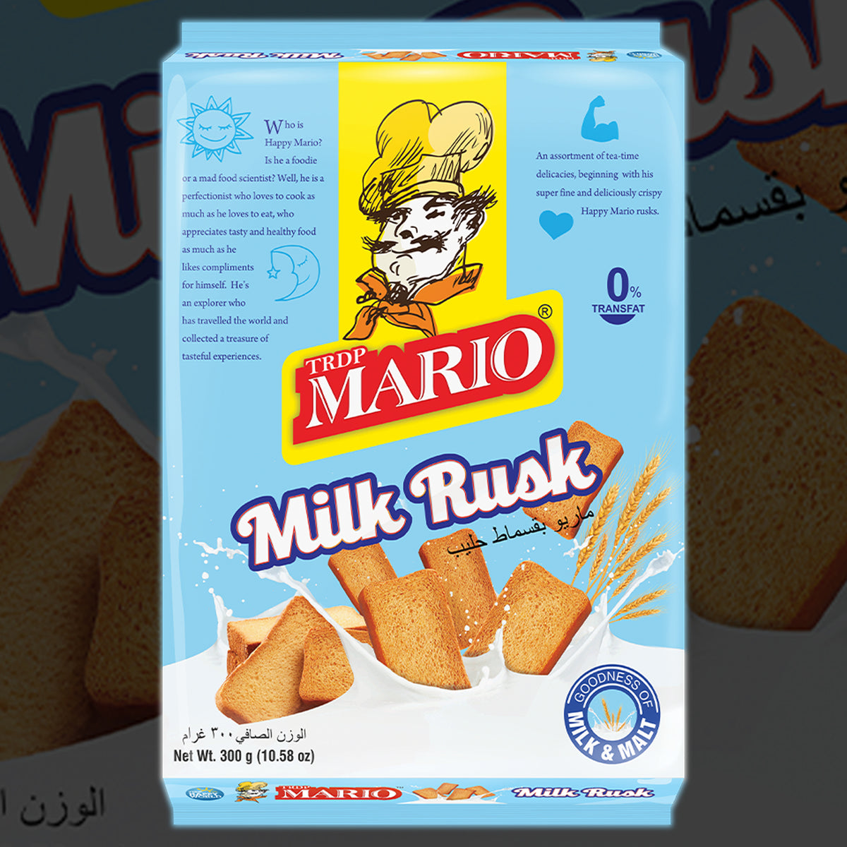 【Mario】Milk Rusk — Hira Mart