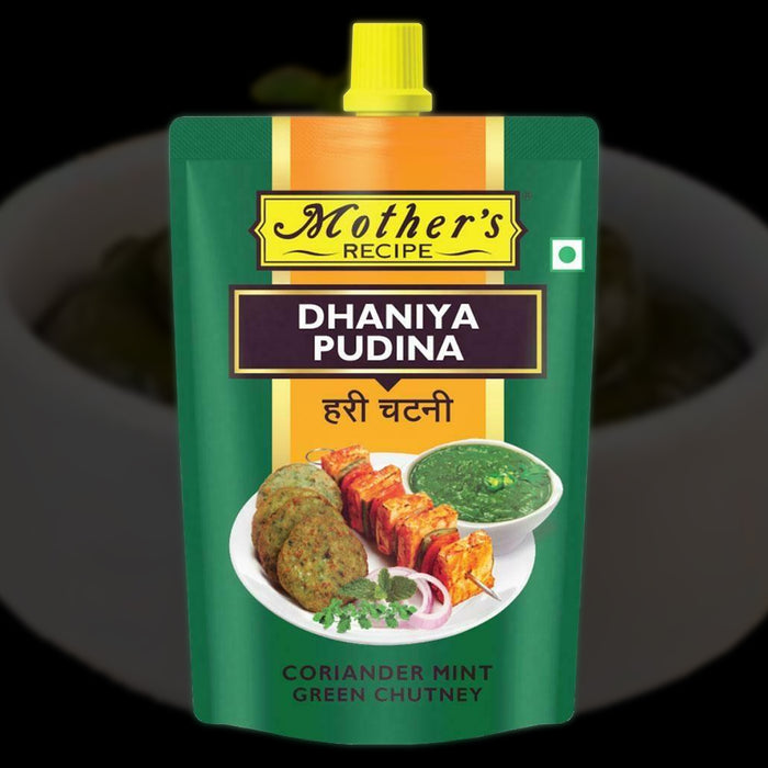 【Mother's】Dhaniya Podina Chutney (Coriander Mint Sauce)